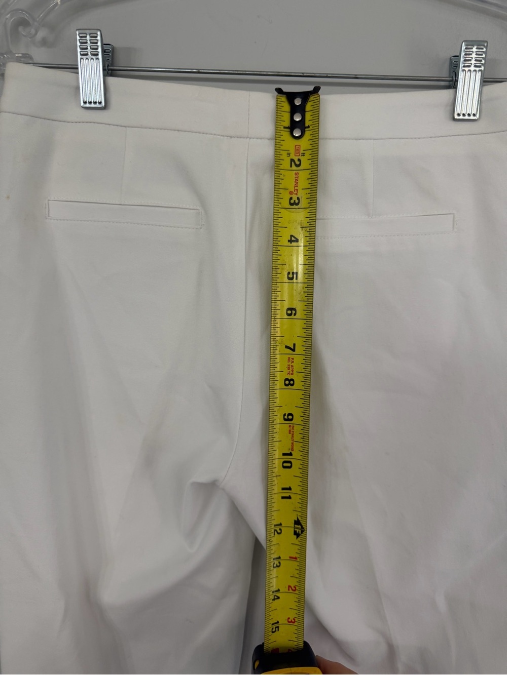 Kobi Halperin Women’s Size 6 Designer White Trouser Dress Pants Office Work - Picture 7 of 9